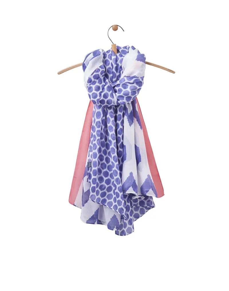 Joules Harmony Scarf - Pool Blue